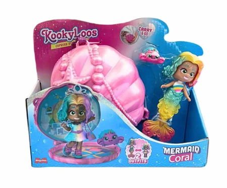 KookyLoos Kooky Mermaids Coral 1x4 (V.0) - Magic Box Toys Polska (L)