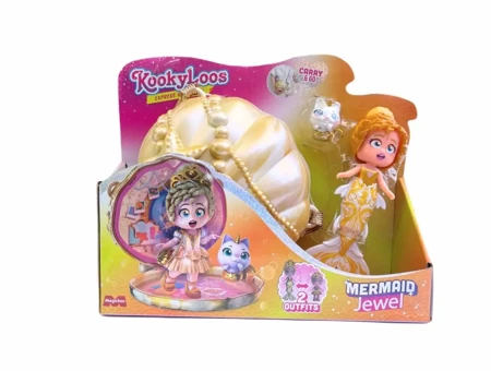 KookyLoos Kooky Mermaids Jewel 1x4 (V.0) - Magic Box Toys Polska (L)