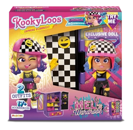 KookyLoos Wardrobe Mel's - Magic Box Toys Polska (L)