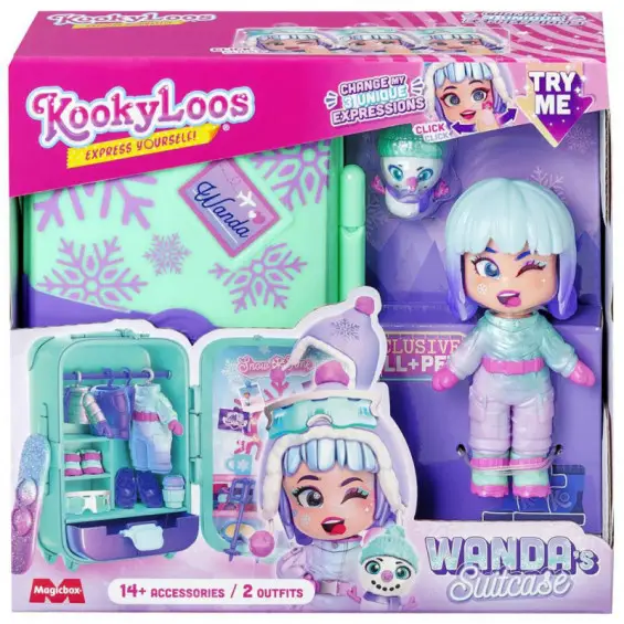 Kookyloos  Wanda's Suitcase - Magic Box Toys Polska (L)