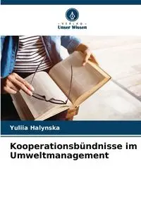 Kooperationsbündnisse im Umweltmanagement - Halynska Yuliia