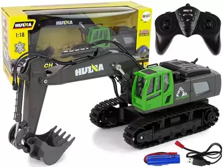 Koparka gąsienicowa R/C - Leantoys