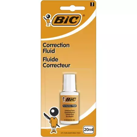 Korektor Correction Bottle BIC 20ml blister 1szt