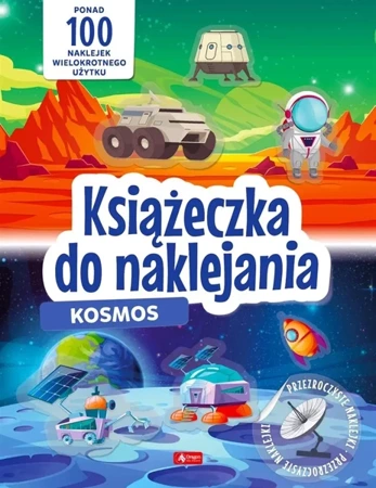 Kosmos. Książeczka do naklejania - Opracowanie zbiorowe