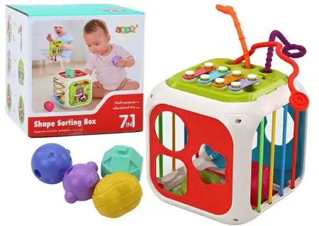 Kostka edukacyjna 7w1 - Leantoys