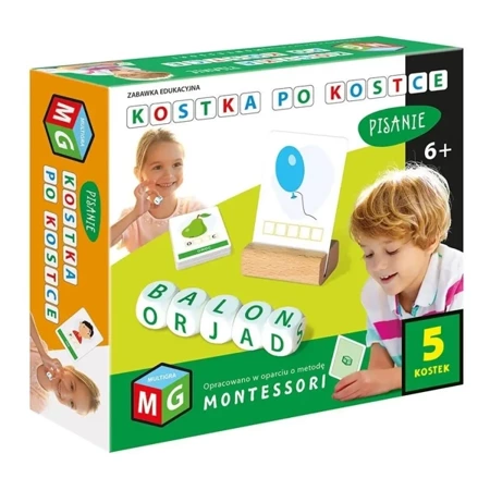 Kostka po kostce. Pisanie 5 kostek - Multigra