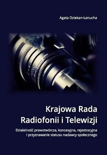 Krajowa Rada Radiofonii i Telewizji - Agata Dziekan - Łanucha