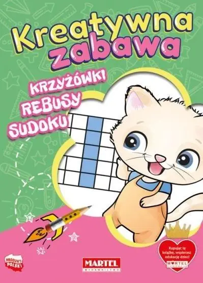 Kreatywna zabawa. Krzyżówki, rebusy, sudoku - praca zborowa