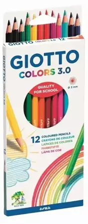 Kredki Colors 3.0 12 kolorów - Giotto