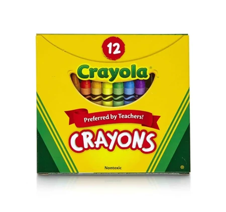 Kredki Świecowe Crayola 12 kolorów