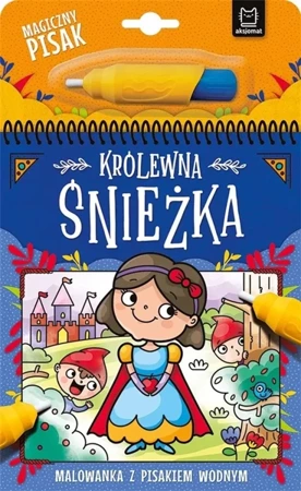 Królewna Śnieżka. Malowanka z pisakiem wodnym - Bogusław Michalec