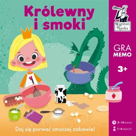 Królewny i smoki. Gra memo - Katarzyna Nowakowska