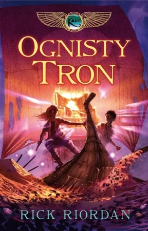 Kroniki rodu Kane T.2 Ognisty tron w.2024 - Rick Riordan