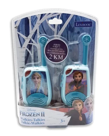 Krótkofalowki Walkie-talkie Frozen z funkcją alfabetu Morse'a TW25FZ - Lexibook