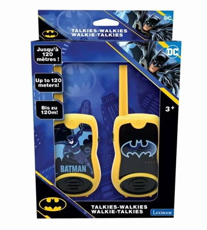 Krótkofalówki walkie talkie Batman ze sprzączką TW12BAT - Lexibook