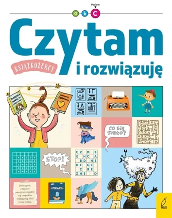 Książkożercy. Czytam i rozwiązuję. Poziom 3 - prca zbiorowa