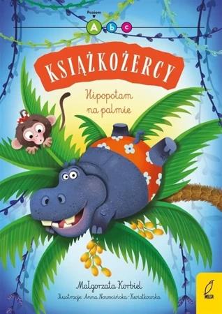 Książkożercy. Hipopotam na palmie. Poziom 1 - Małgorzata Korbiel
