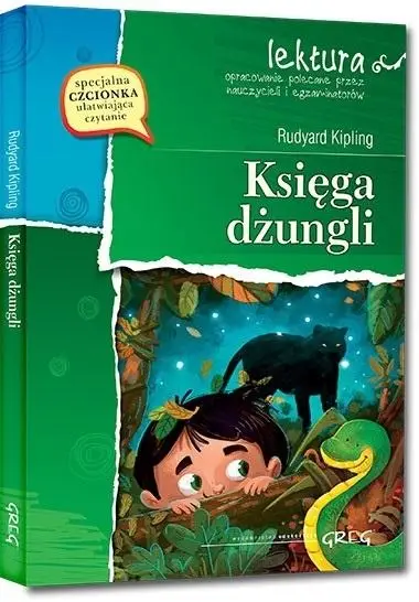 Księga dżungli z oprac. GREG - Rudyard Kipling