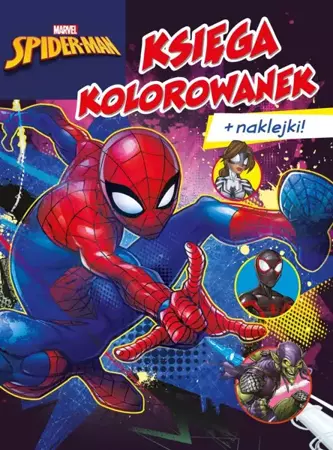 Księga kolorowanek. Marvel Spider-Man - Praca zbiorowa