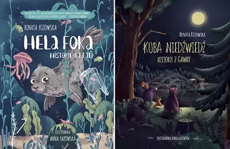 Kuba Niedźwiedź + Hela Foka PAKIET 2, R. Kijowska - Renata Kijowska