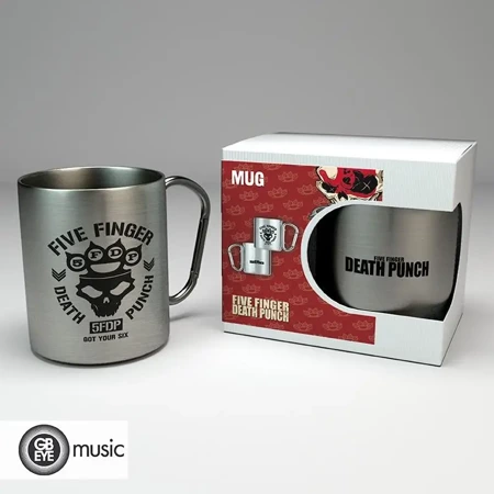 Kubek 235ml Five Finger Death Punch Mug Carabiner Got Your Six - Abysse