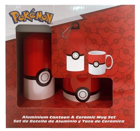 Kubek + butelka Pokemon 500ml PK00022 - Kids Euroswan