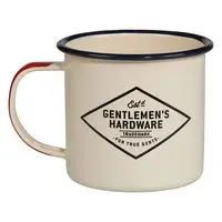 Kubek kempingowy Adventure Begins - 325ml kremowy - Gentlemen's Hardware