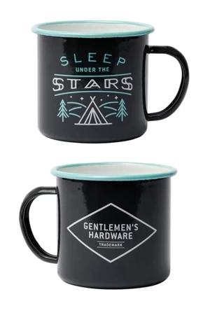 Kubek kempingowy emaliowany Stars - Gentlemen's Hardware