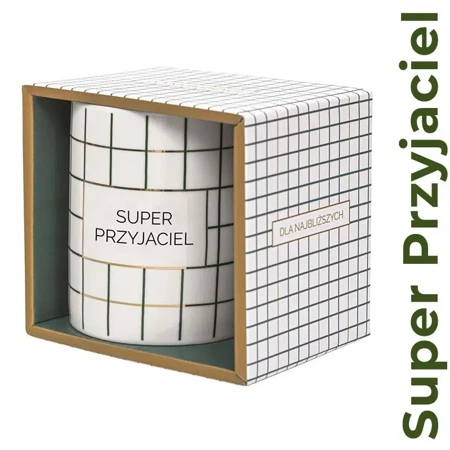 Kubek prezentowy Super Przyjaciel - Be-Happy Gifts