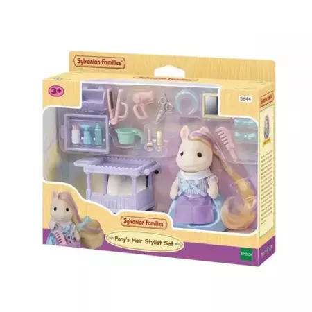 Kucyk z długimi włosami zestaw z akcesoriami - Sylvanian Families