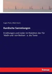 Kurdische Sammlungen - Albert Socin