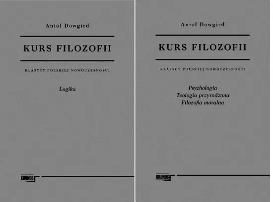 Kurs filozofii T.1-2 - Anioł Dowgird