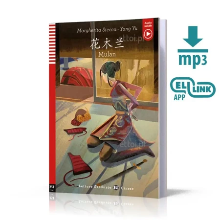 LCH Mulan książka + mp3 audio HSK 3 /wersja włosko-angielska/