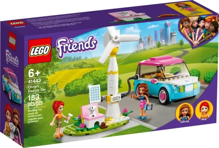 LEGO Friends. Samochód elektryczny Olivii 41443