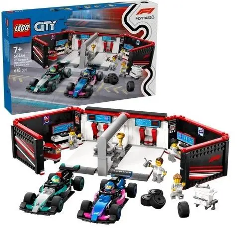 LEGO(R) CITY 60444 Garaż i bolidy Mercedes-AMG i Alp - LEGO(R)