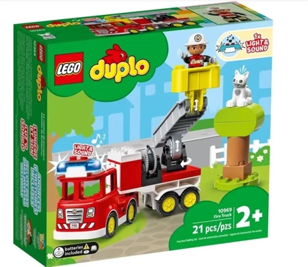 LEGO(R) DUPLO 10969 (4szt) Wóz strażacki - Duplo