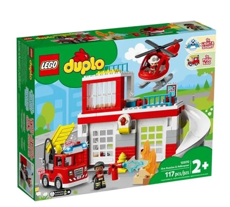 LEGO(R) DUPLO 10970 Remiza strażacka i helikopter - Duplo