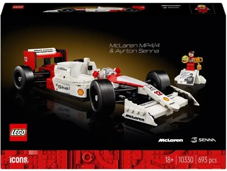 LEGO(R) ICONS 10330 McLaren MP4/4 i Ayrton Senna