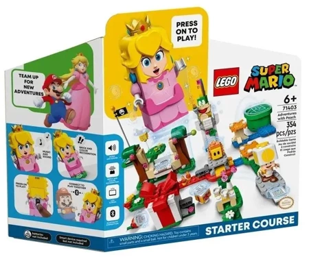 LEGO(R) SUPER MARIO 71403 Przygody z Peach - zesta..