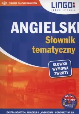 LINGO Angielski słownik tematyczny + CD - Opracowanie zbiorowe