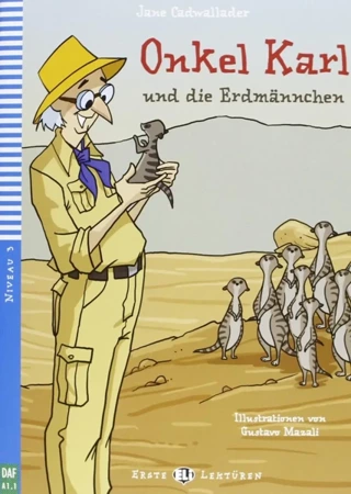 LN Onkel Karl und die Erdmännchen Ksiązka + audio online A1 - Jane Cadwallader