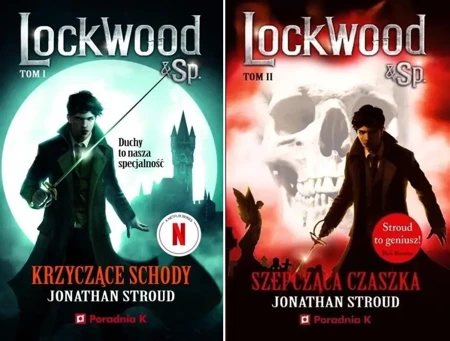 LOCKWOOD tom 1-2 Krzyczące schody Szepcząca czaszka - Jonathan Stroud