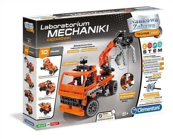 Labolatorium Mechaniki - Ciężarówki - Clementoni