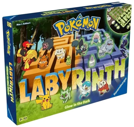 Labyrinth Pokemon świecący w ciemności - Ravensburger