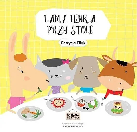 Lama Lenka przy stole - Patrycja Filak