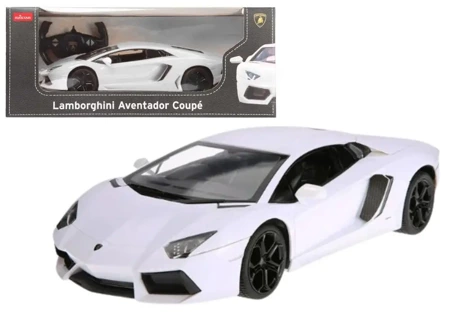 Lamborghini Aventador RC 1:14 białe - Leantoys