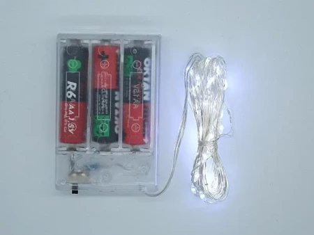 Łańcuch 5m z lampkami LED biały - ADAR