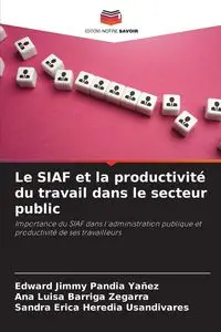 Le SIAF et la productivité du travail dans le secteur public - Edward Jimmy Pandia Yañez