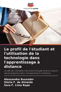 Le profil de l'étudiant et l'utilisation de la technologie dans l'apprentissage à distance - Alessandra Bussador