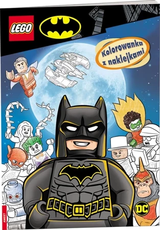 Lego Batman Kolorowanka z naklejkami NA-6450 - Opracowanie zbiorowe